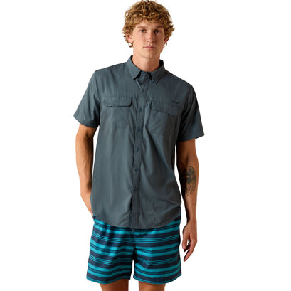 Camisa Ariat VentTEK Outbound Dark Slate Fitted