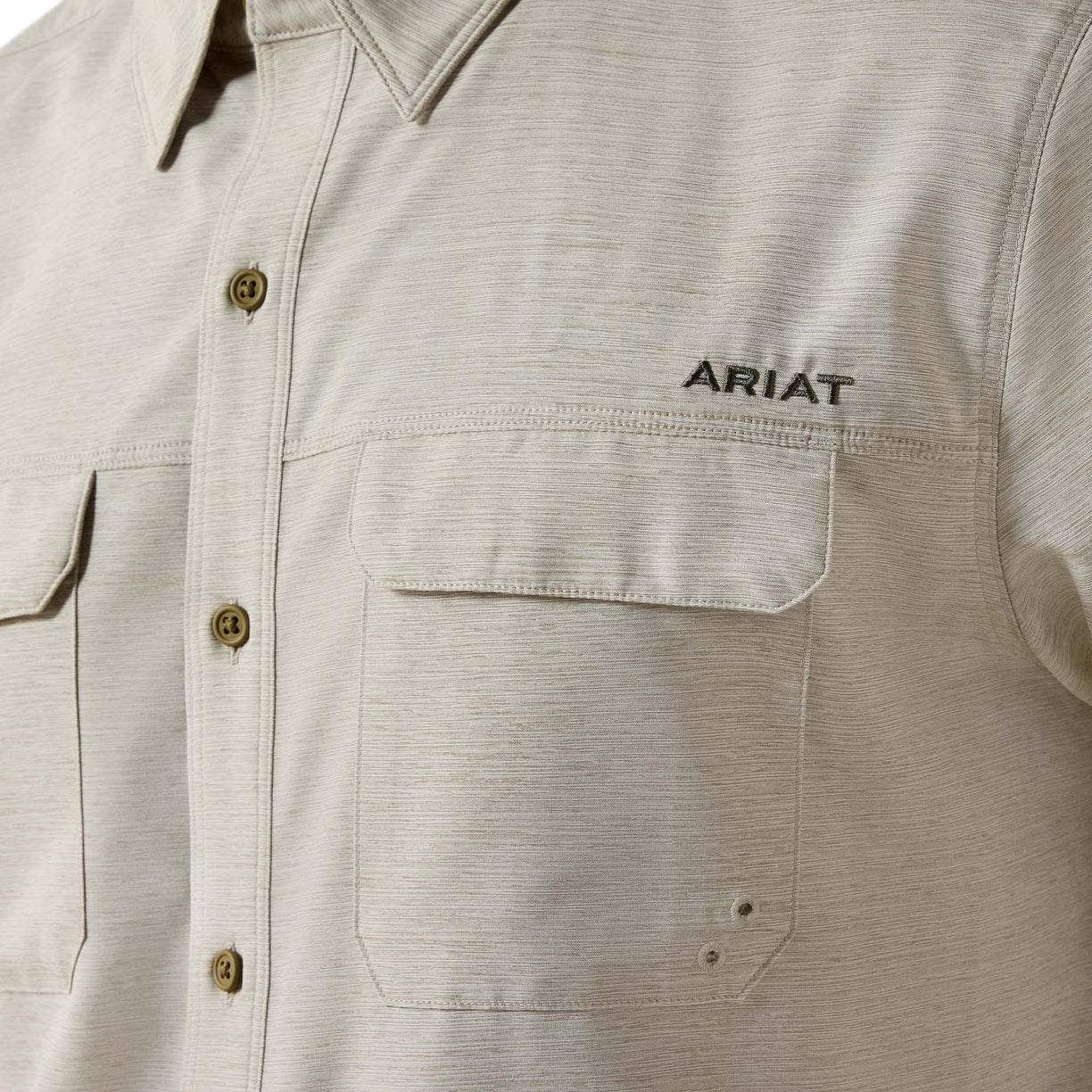 Camisa Ariat VentTEK Outbound Burnt Olive Fitted