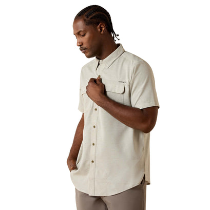 Camisa Ariat VentTEK Outbound Burnt Olive Fitted
