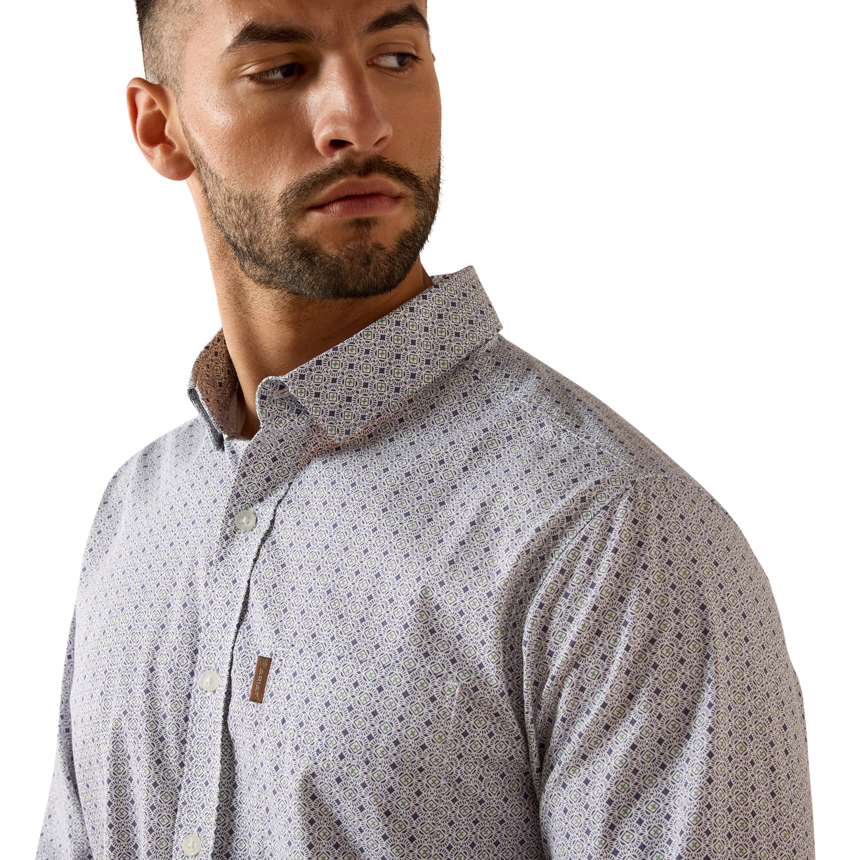 Camisa Ariat Mercer Corte Moderno
