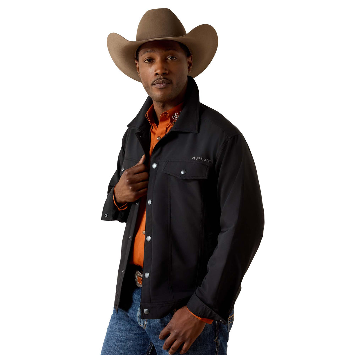Chamarra Ligera Ariat Wagoner Negro
