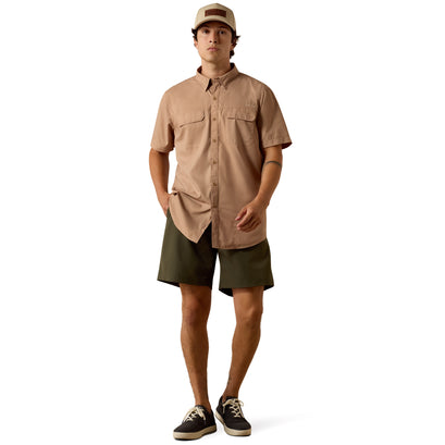 Camisa Ariat VentTEK Outbound Cartouche Corte Fitted