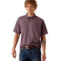 Camisa Ariat Printed VentTEK Outbound Negro Corte Clásico