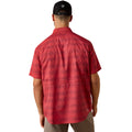 Camisa Ariat VentTEK Outbound Rojo Corte Clásico