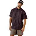 Camisa Ariat Printed VentTEK Negro Corte Clásico