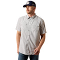 Camisa Ariat VentTEK Outbound Light Grey Corte Clásico