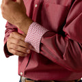 Camisa Ariat Wrinkle Free Solid Pinpoint Oxford Corte Clásico