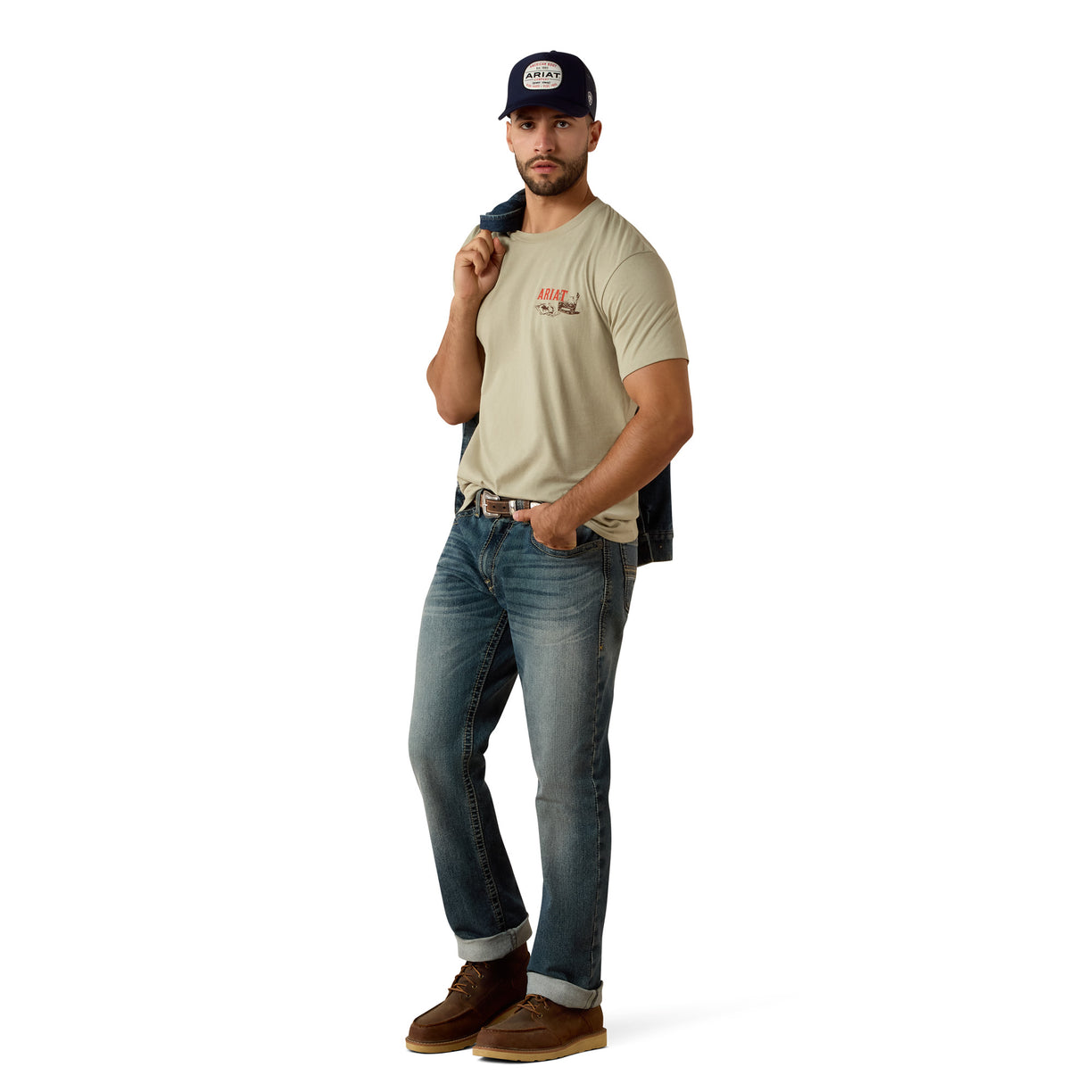 Playera Ariat Whiskey Uno
