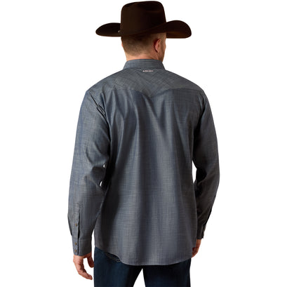 Camisa Ariat Wrinkle Free Refined Slub Corte Clásico