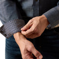 Camisa Ariat Wrinkle Free Refined Slub Corte Clásico