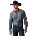 Camisa Ariat Wrinkle Free Refined Slub Corte Clásico