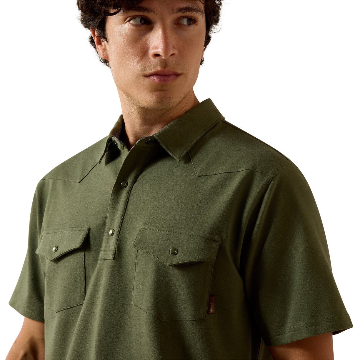 Polo Ariat Retro Verde Western