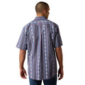 Camisa Ariat Berke Evening Blue Corte Clásico