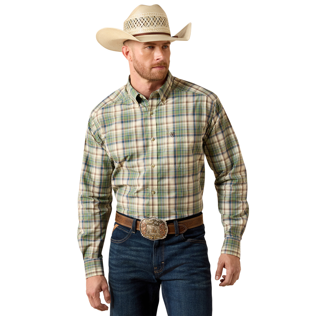 Camisa Ariat Pro Series Sebastain Corte Clásico