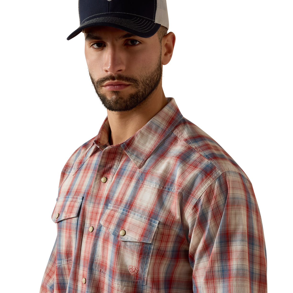 Camisa Ariat Retro Hodge Corte Fitted