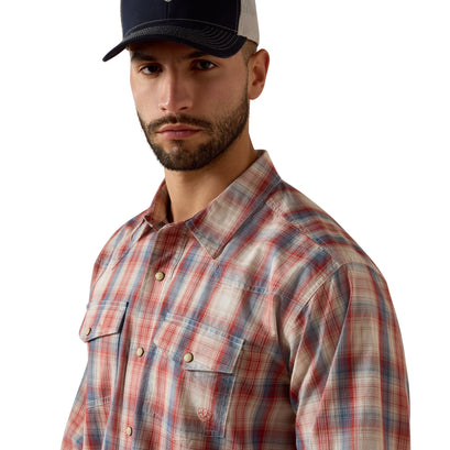 Camisa Ariat Retro Hodge Corte Fitted