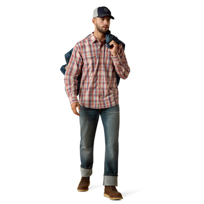 Camisa Ariat Retro Hodge Corte Fitted