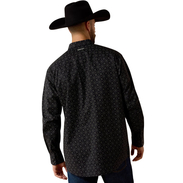 Camisa Ariat Fritz Corte Clásico Negro