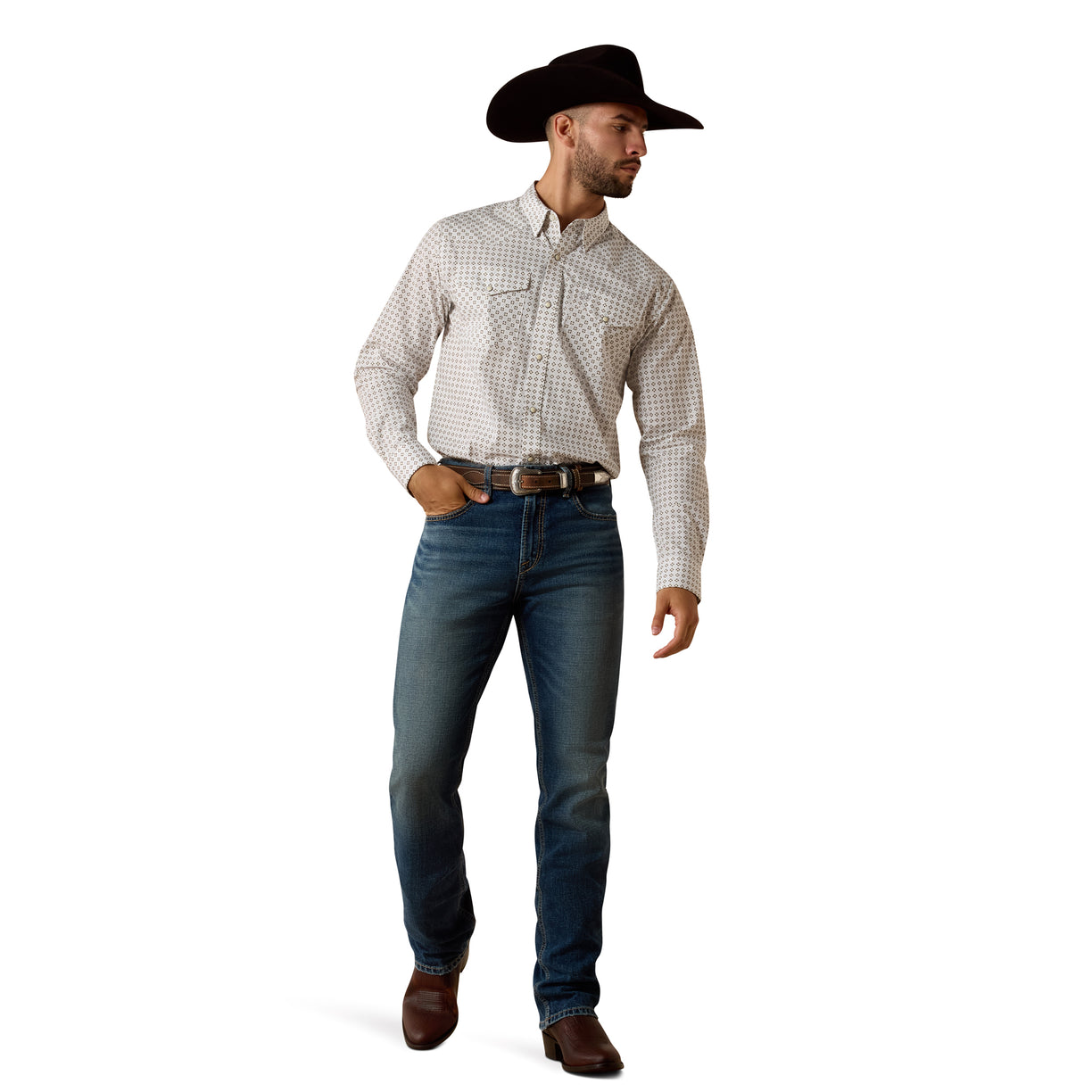 Camisa Ariat Franz Corte Fitted