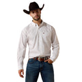 Camisa Ariat Wrinkle Free Waverly Blanco Corte Clásico