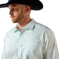 Camisa Ariat Everything Blue Glow Corte Clásico