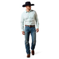 Camisa Ariat Everything Blue Glow Corte Clásico