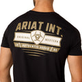 Playera Ariat Banner Badge Black