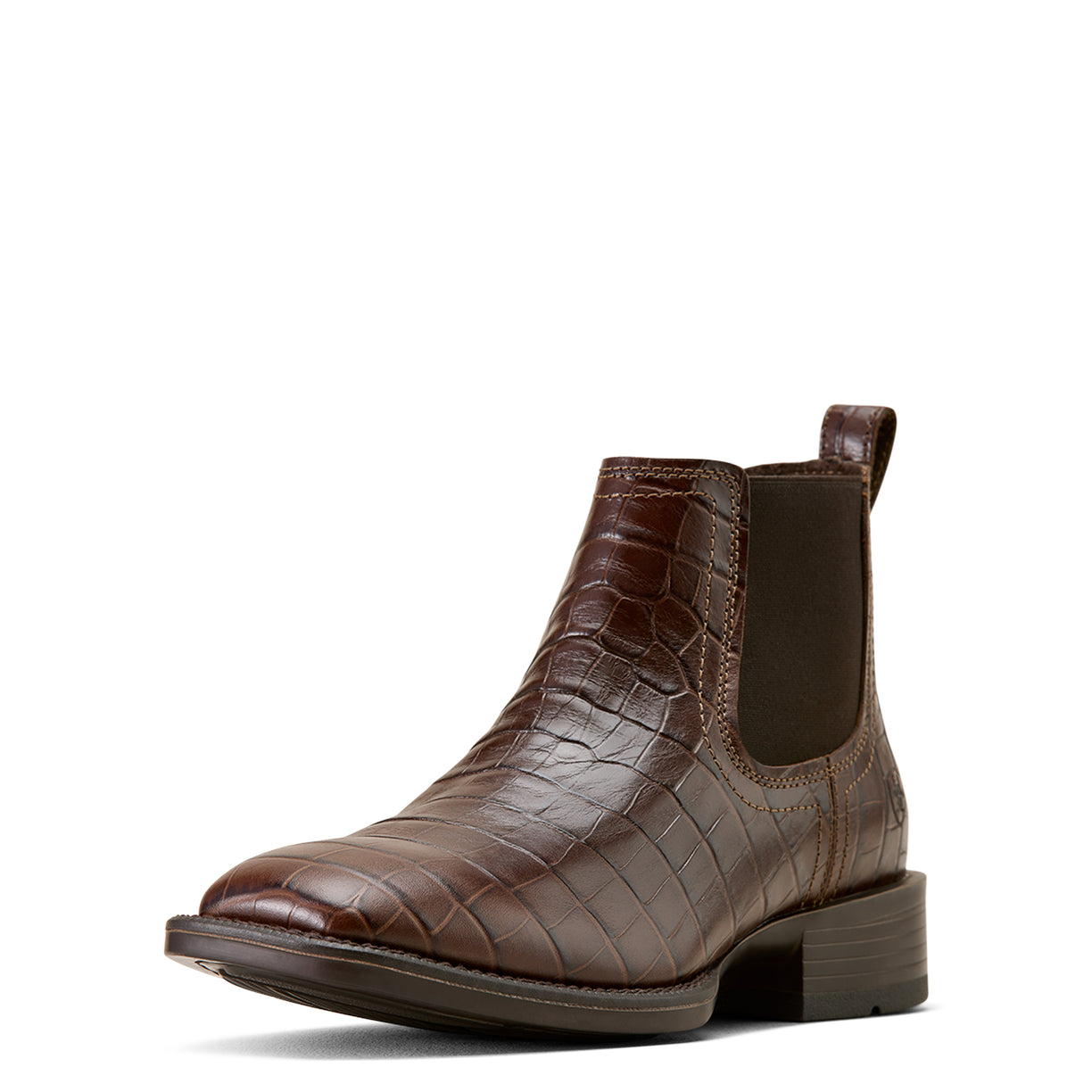 Bota Vaquera Ariat Booker Ultra Croc Chocolate