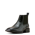 Bota Vaquera Ariat Booker Ultra Croc Negro