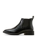 Bota Vaquera Ariat Booker Ultra Croc Negro