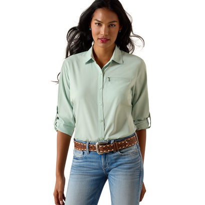 Camisa Ariat VentTEK Silt Green