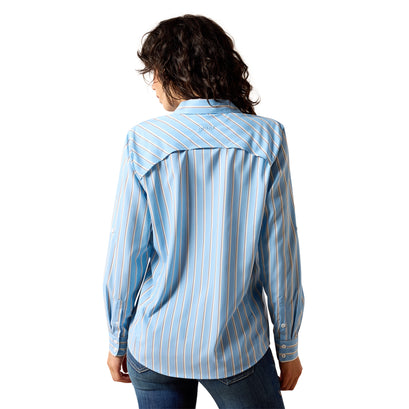 Camisa Ariat VentTEK Blissful Blue