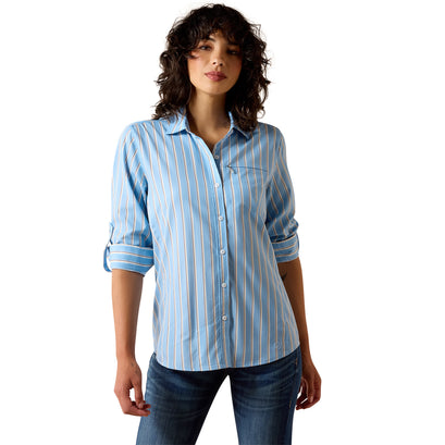 Camisa Ariat VentTEK Blissful Blue