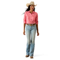 Camisa Ariat VentTEK Coral Print