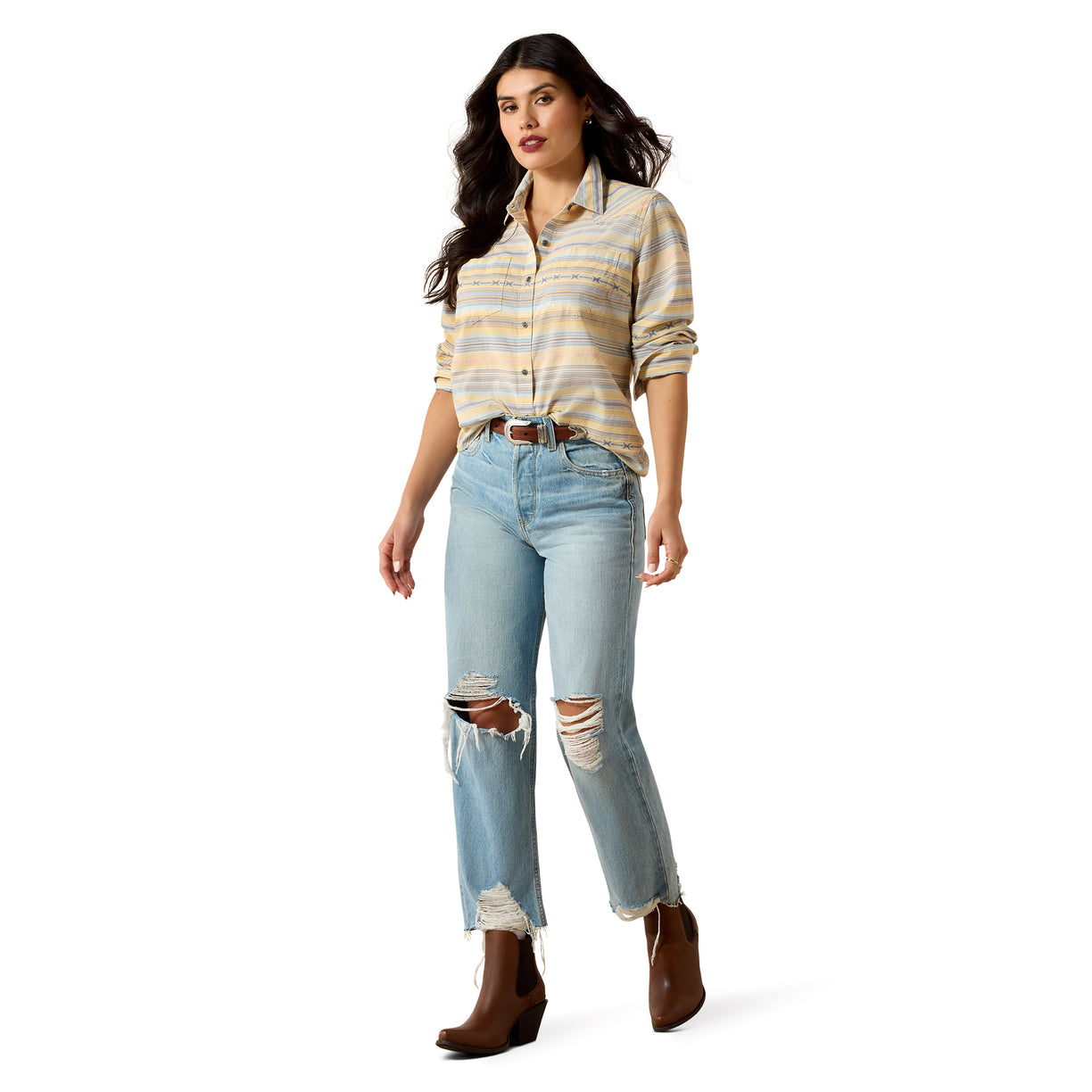 Camisa Ariat R.E.A.L. Billie Jean Sunrise Serape