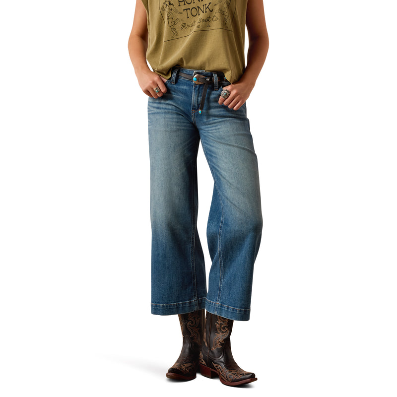 Jeans Ariat Perfect Rise Jazmine Wide Leg Crop