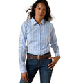 Camisa Ariat Team Kirby Ashleigh Blue Stripe