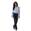 Camisa Ariat Team Kirby Ashleigh Blue Stripe
