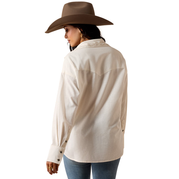 Camisa Ariat Dazzle Cloud Dancer