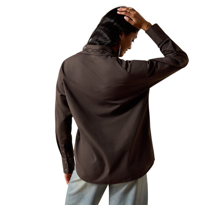 Camisa Ariat Dazzle Raven