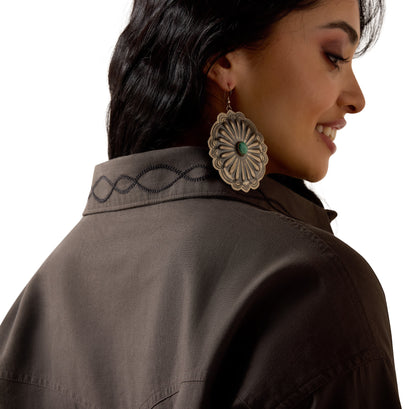 Camisa Ariat Dazzle Raven