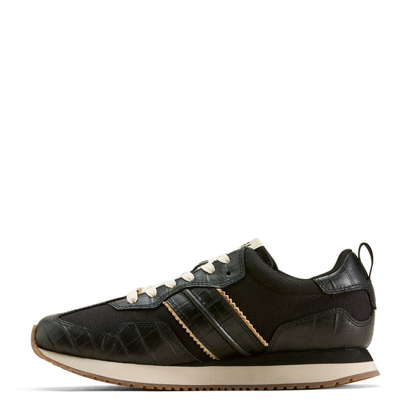 Tenis Ariat Ranch Runner Luxe Caviar Croc