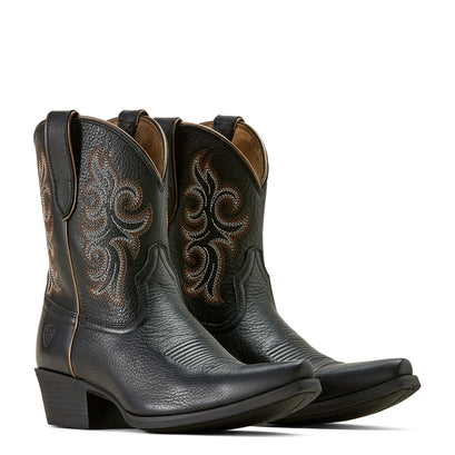 Bota Vaquera Ariat Lacona Negro