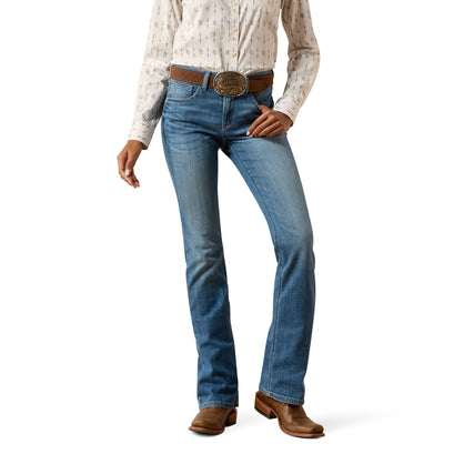 Jeans Ariat Lyra Tiro Alto Corte Bota