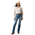 Jeans Ariat Lyra Tiro Alto Corte Bota