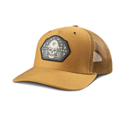 Gorra Ariat Work Skull Patch