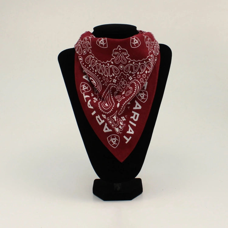 Bandana Ariat Patron Paisley Burgundy