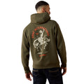 Sudadera Ariat International Rodeo Verde
