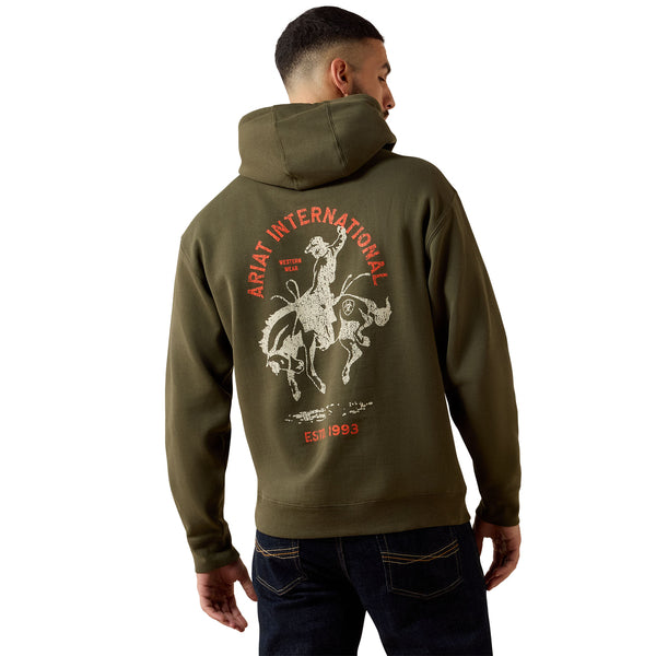 Sudadera Ariat International Rodeo Verde