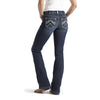 Jeans R.E.A.L. Whipstitch Ocean Stretch Tiro Medio Corte de Bota